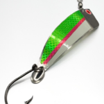 Green/Pink/Glow/Black Dot "Watermelon"