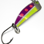 Purple/Glow/Chartreuse/Pink Dot "Scramble"